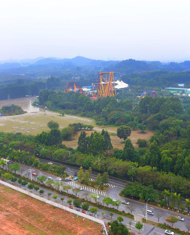 Guangzhou Chimelong Heefun International Service Apartment Eksteriør billede
