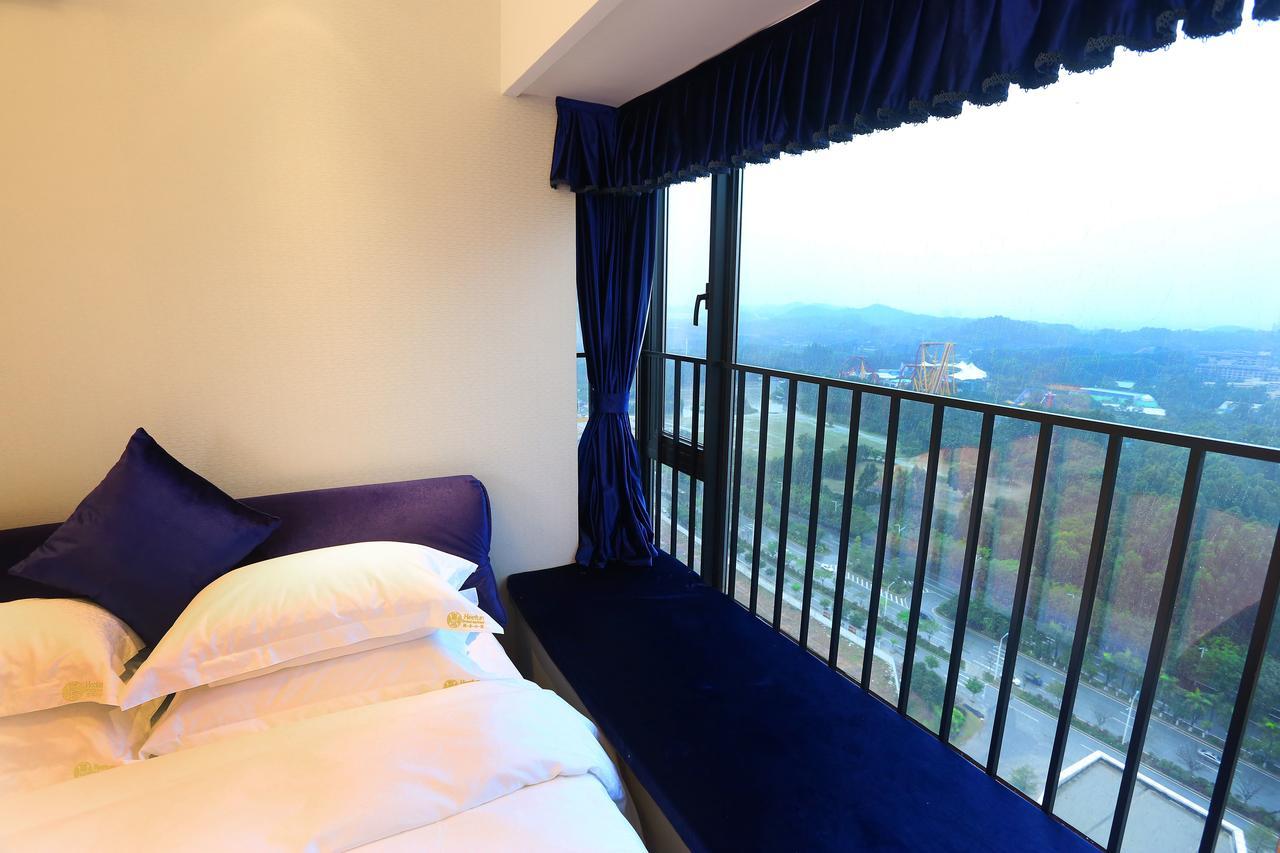 Guangzhou Chimelong Heefun International Service Apartment Eksteriør billede